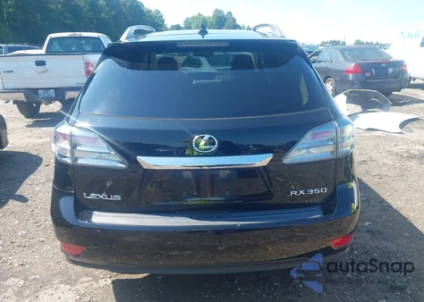 2010 Lexus Rx 350 from USA, damaged, VIN 2T2BK1BAXAC004493